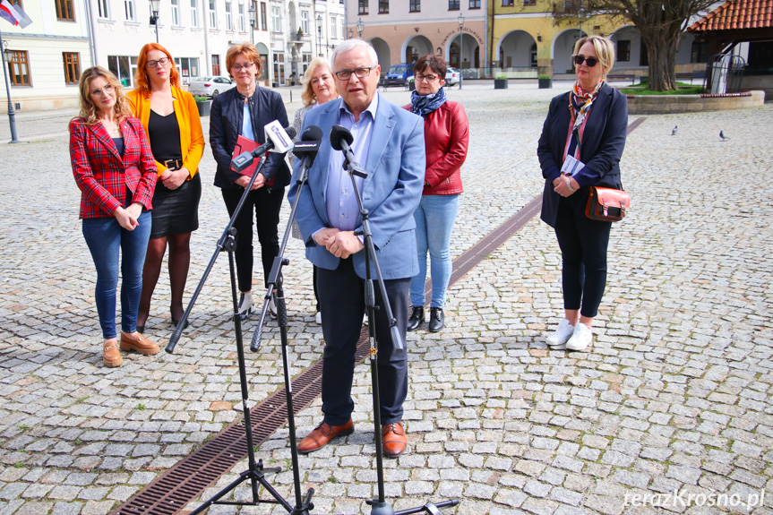 Konferencja posłanki Joanny Frydrych