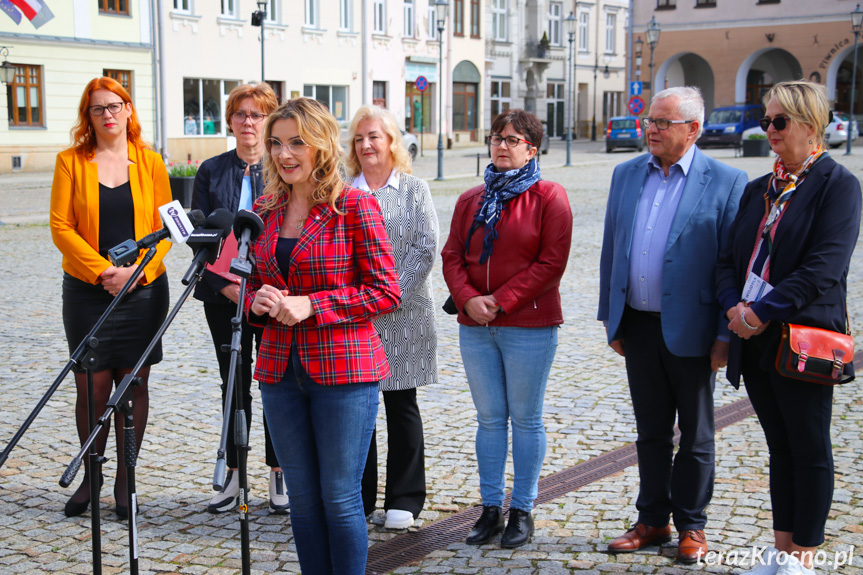 Konferencja posłanki Joanny Frydrych