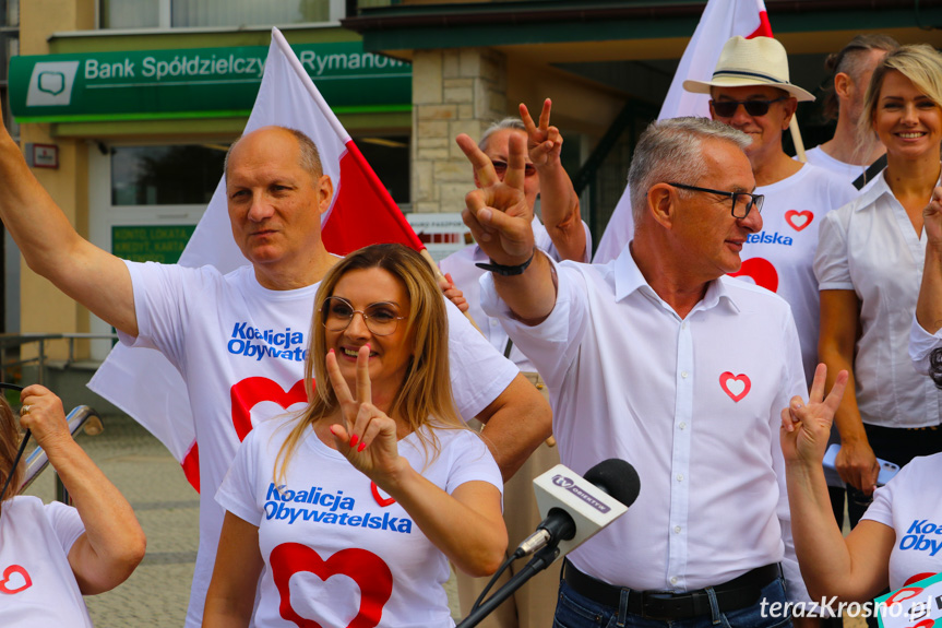 Konferencja prasowa Koalicji Obywatleskiej