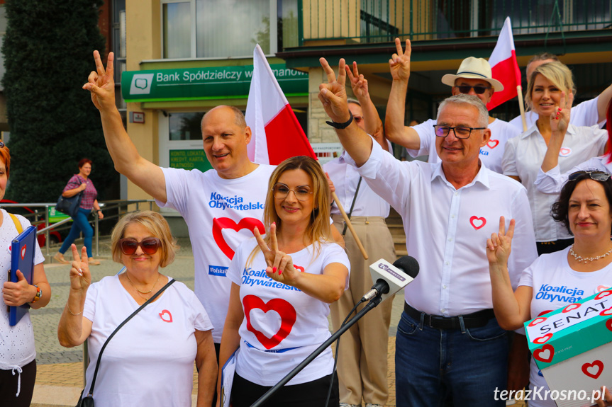 Konferencja prasowa Koalicji Obywatleskiej