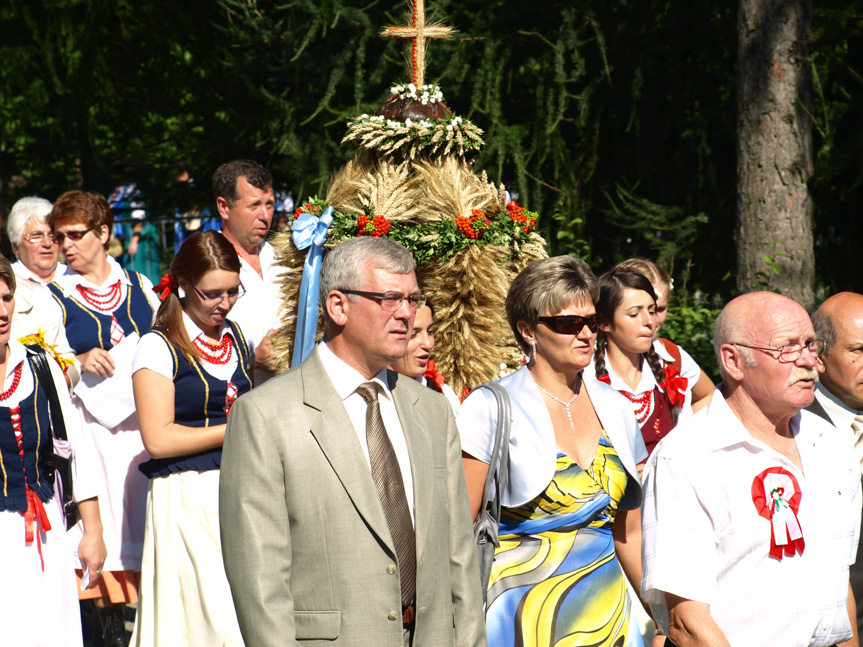 Konkurs wieńca dożynkowego w Głębokiem