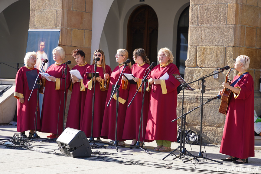 Koronka na ulicach miast świata - Krosno