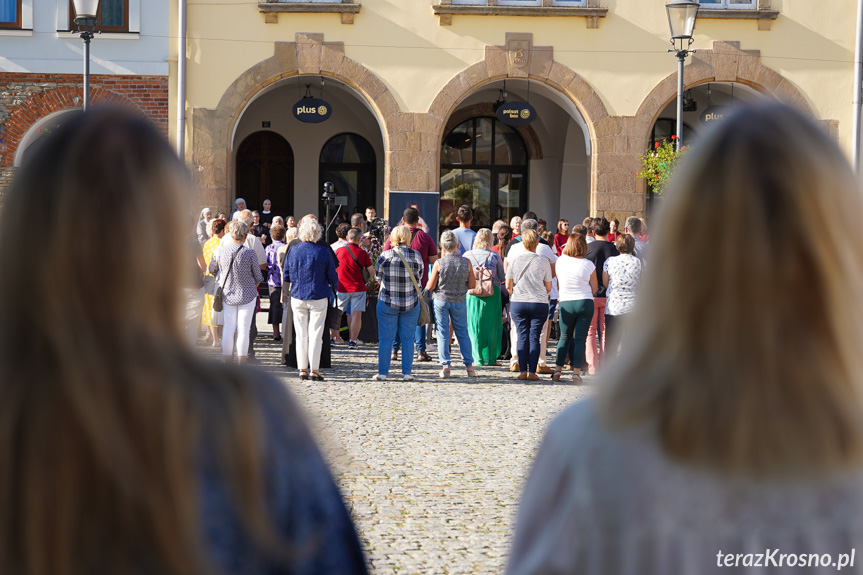 Koronka na ulicach miast świata - Krosno