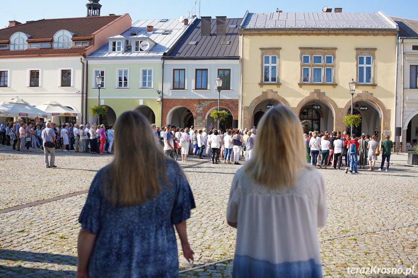 Koronka na ulicach miast świata - Krosno