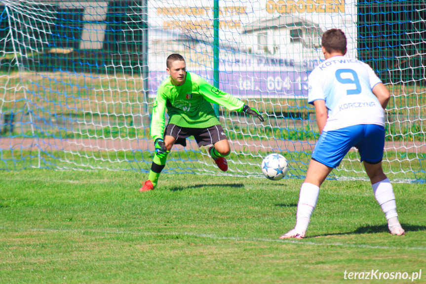 Kotwica Korczyna - Jasiołka Świerzowa Polska 4-1