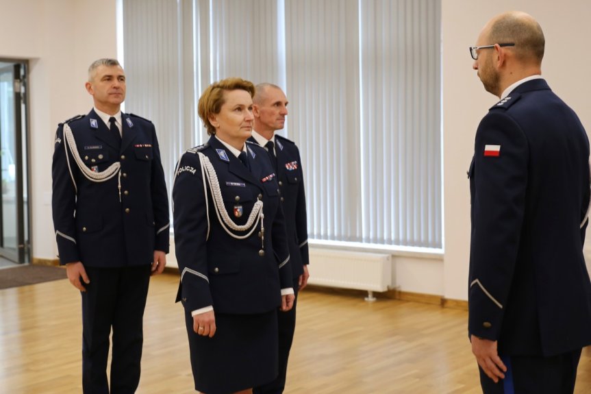 Krośnieńscy policjanci mają nowego szefa