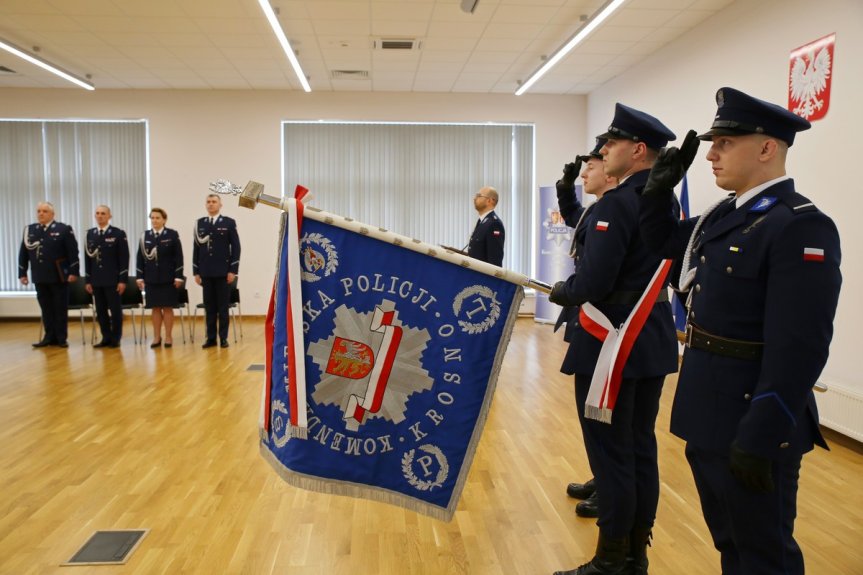 Krośnieńscy policjanci mają nowego szefa