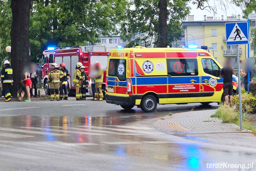 Krosno. Potrącenie rowerzysty