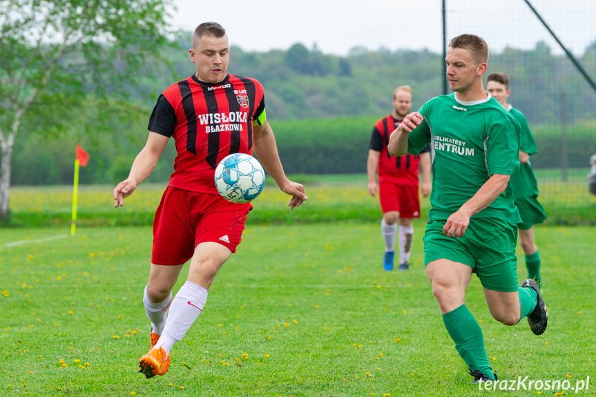 LKS Łęki Strzyżowskie - Wisłoka Błażkowa 2:2