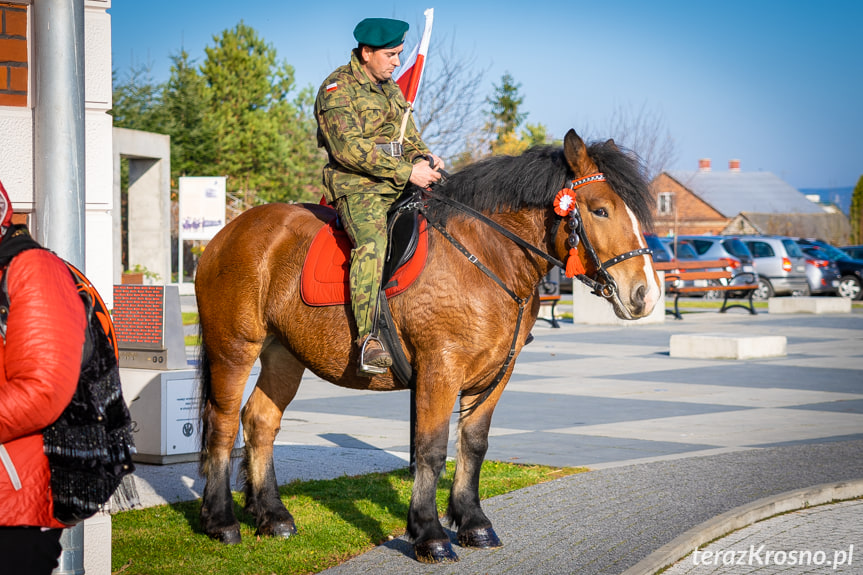 Marsz "Połączeni Flagą" w Miejscu Piastowym