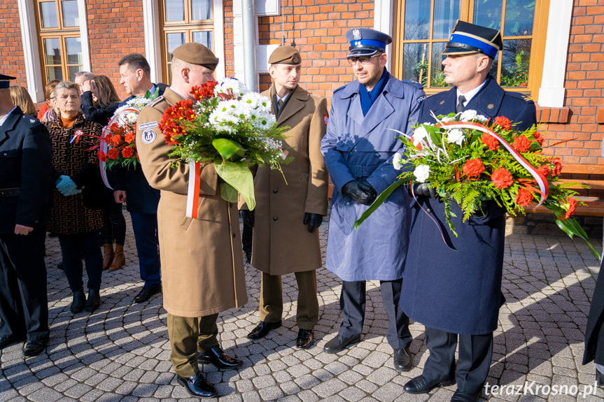 Marsz "Połączeni Flagą" w Miejscu Piastowym