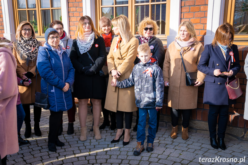 Marsz "Połączeni Flagą" w Miejscu Piastowym