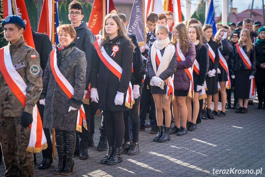 Marsz "Połączeni Flagą" w Miejscu Piastowym