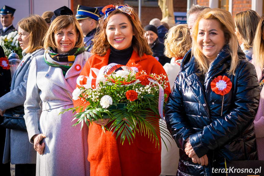 Marsz "Połączeni Flagą" w Miejscu Piastowym