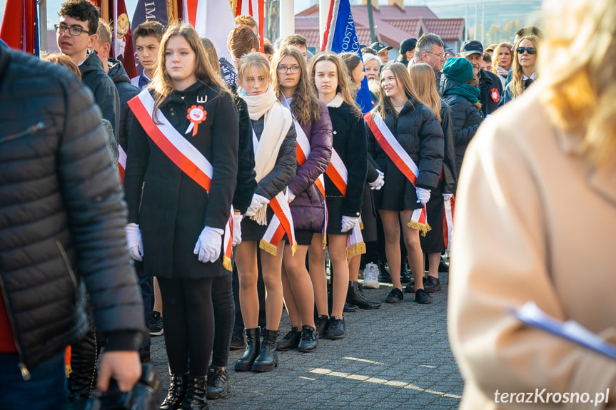 Marsz "Połączeni Flagą" w Miejscu Piastowym