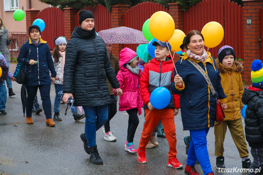 Marsz w Krośnie w Światowy Dzień Zespołu Downa