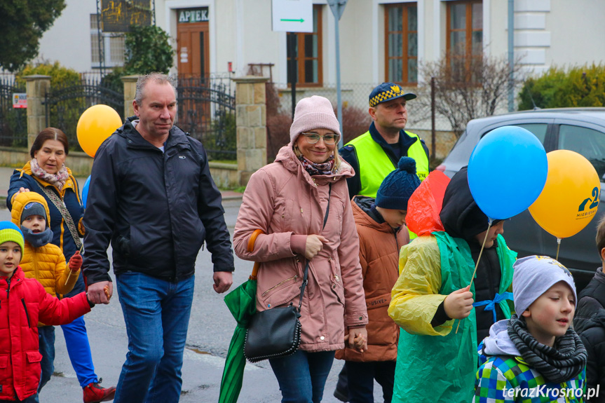 Marsz w Krośnie w Światowy Dzień Zespołu Downa