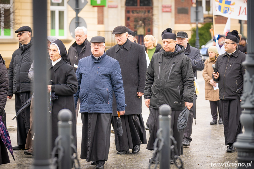 Marsz w obronie św. Jana Pawła II