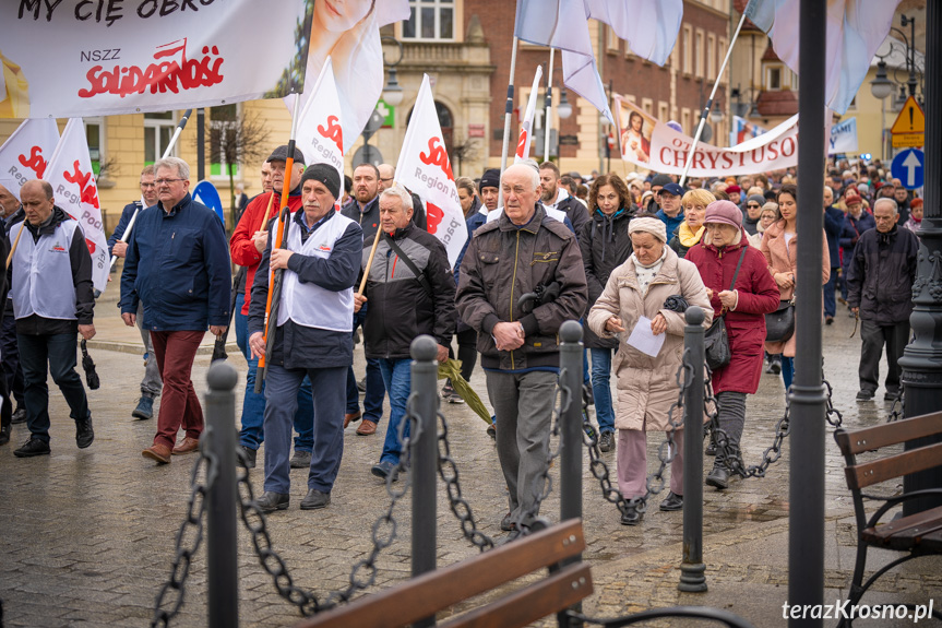 Marsz w obronie św. Jana Pawła II