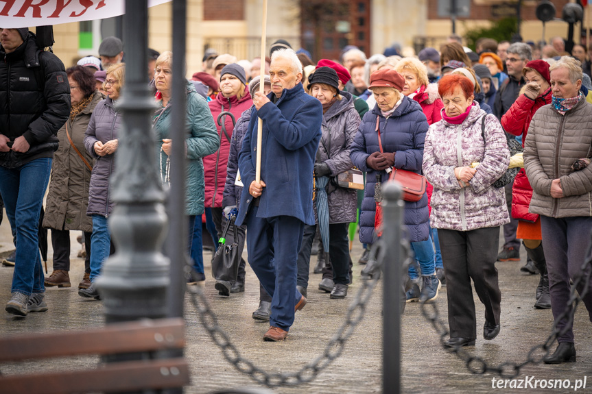 Marsz w obronie św. Jana Pawła II