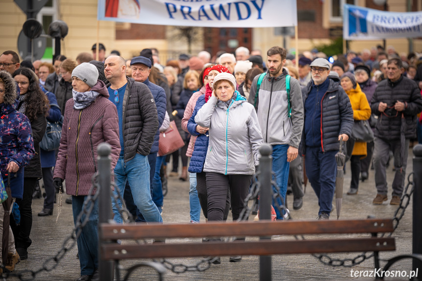 Marsz w obronie św. Jana Pawła II