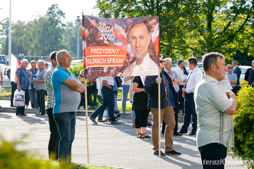 Marszałek Elżbieta Witek w Krośnie