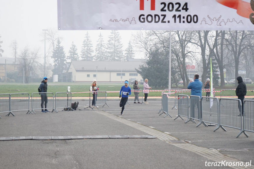 Meta i wręczenia - Bieg Niepodległości i marsz nordic walking