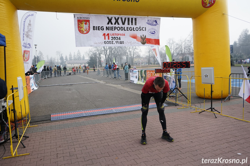 Meta i wręczenia - Bieg Niepodległości i marsz nordic walking