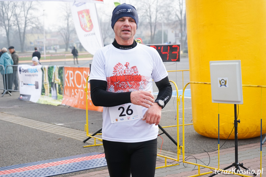 Meta i wręczenia - Bieg Niepodległości i marsz nordic walking