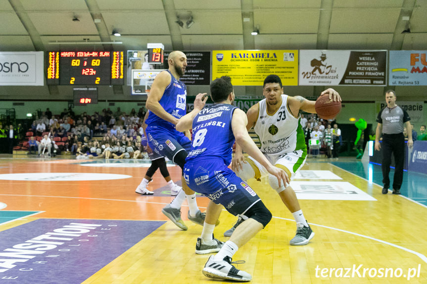 Miasto Szkła Krosno - Arged BM SLAM Stal Ostrów Wlkp. 79:82