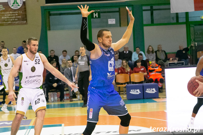 Miasto Szkła Krosno - Arged BM SLAM Stal Ostrów Wlkp. 79:82