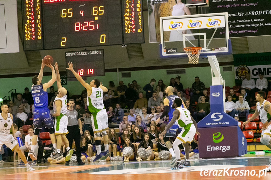 Miasto Szkła Krosno - Arged BM SLAM Stal Ostrów Wlkp. 79:82