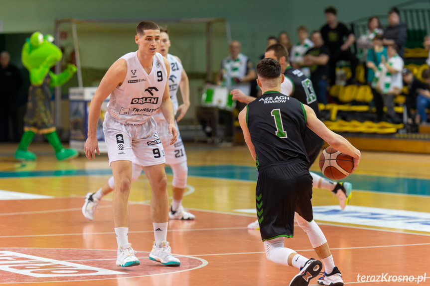 Miasto Szkła Krosno - AZS AGH Kraków 68:82