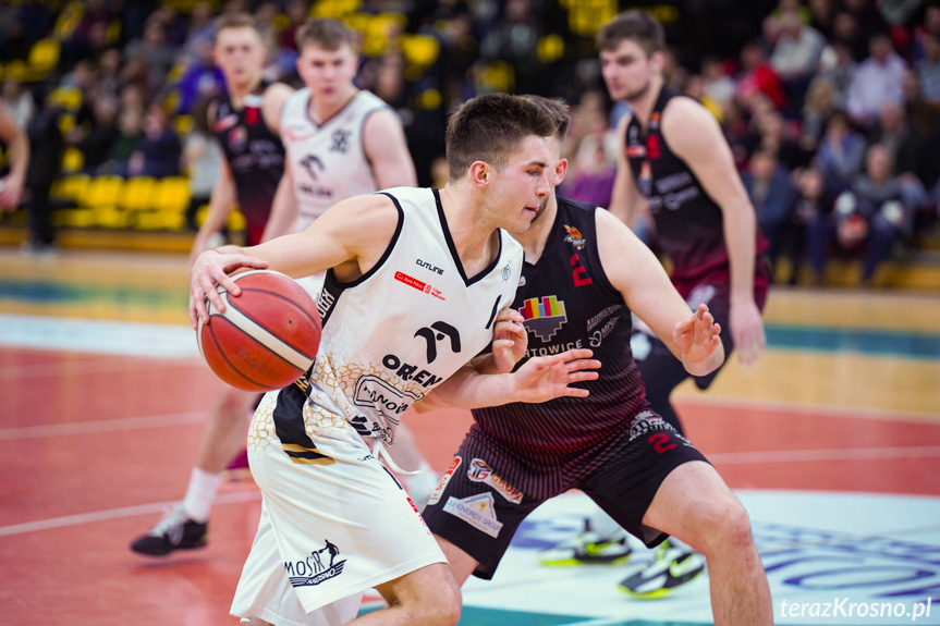 Miasto Szkła Krosno - AZS AWF Mickiewicz Romus Katowice 93:68