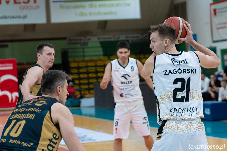 Miasto Szkła Krosno - Enea Abramczyk Astoria Bydgoszcz 73:70