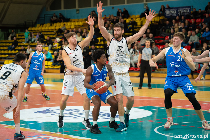 Miasto Szkła Krosno - Enea Basket Poznań 80:69