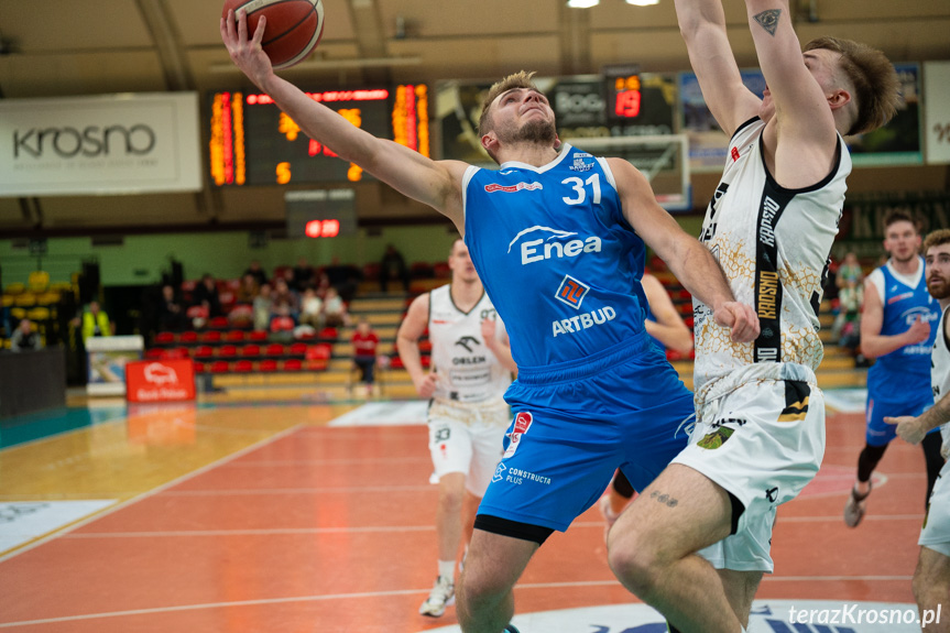 Miasto Szkła Krosno - Enea Basket Poznań 80:69