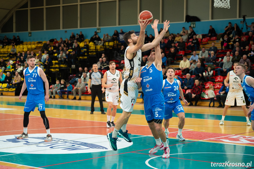 Miasto Szkła Krosno - Enea Basket Poznań 80:69