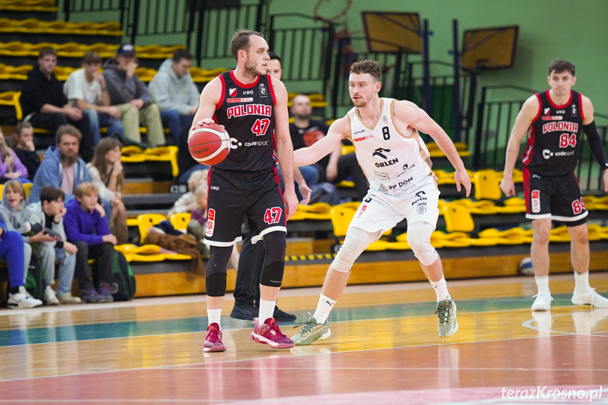 Miasto Szkła Krosno - KKS Polonia Warszawa 87:96