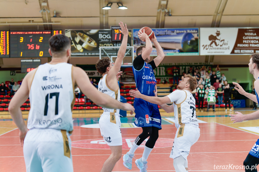 Miasto Szkła Krosno - KSK Qemetica Noteć Inowrocław 89:67