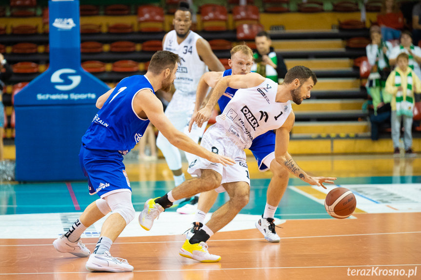 Miasto Szkła Krosno - MKKS Żak Koszalin 90:97