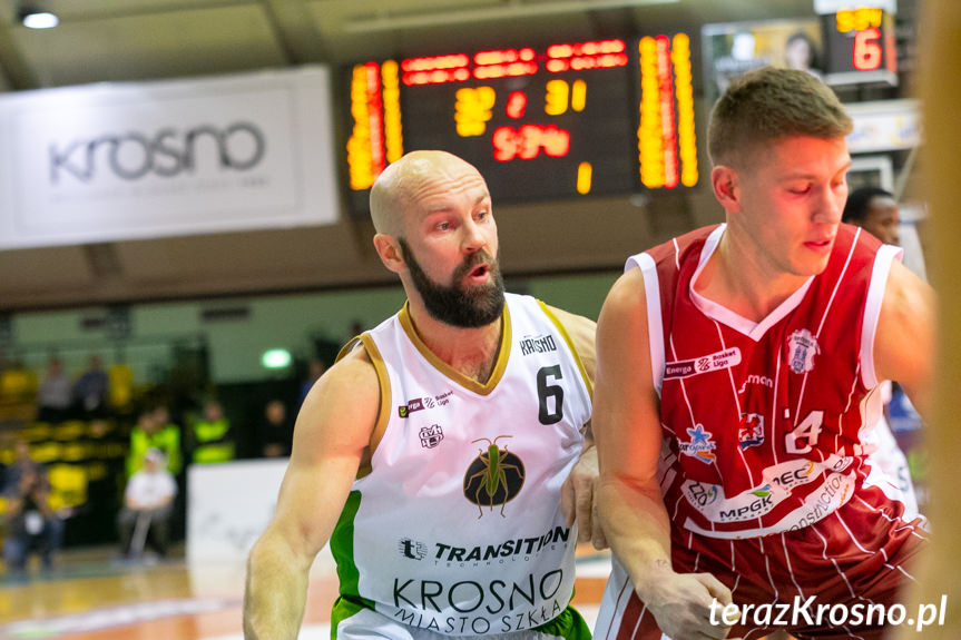 Miasto Szkła Krosno - Spójnia Stargard 93:76