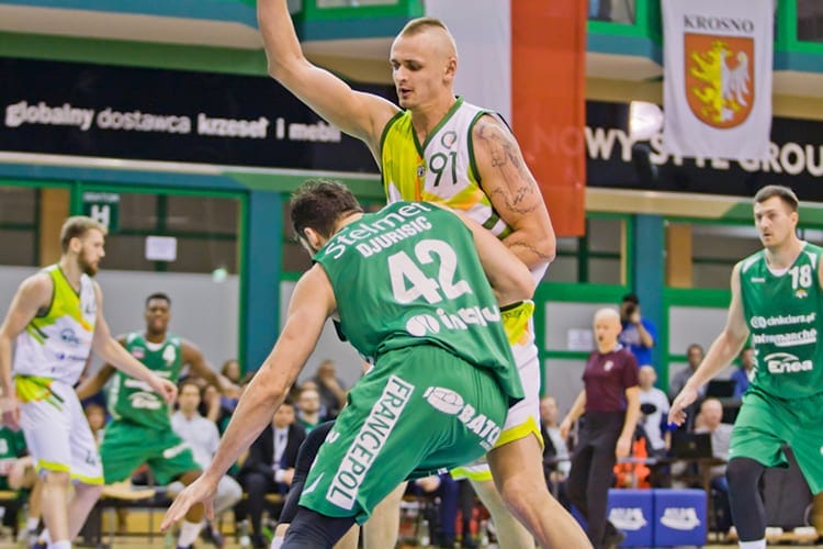 Miasto Szkła Krosno - Stelmet BC Zielona Góra 57:75