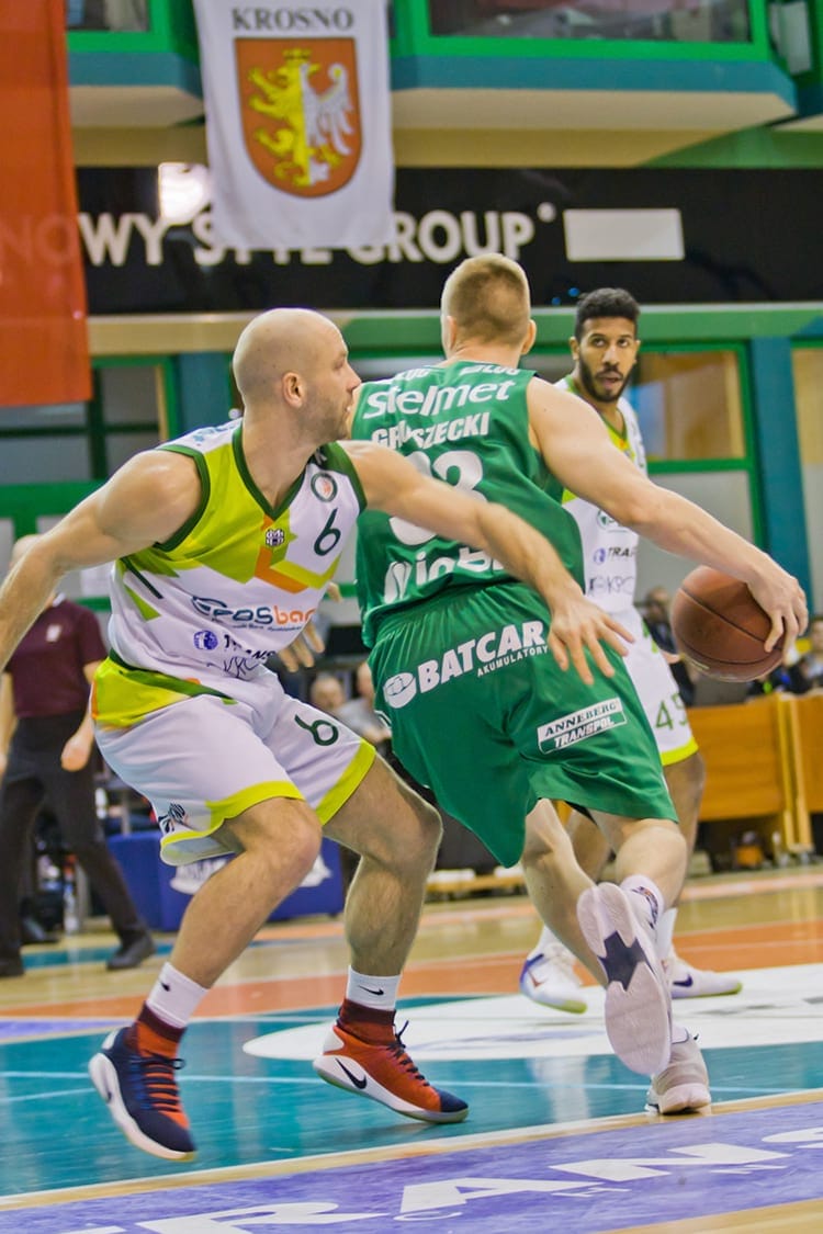 Miasto Szkła Krosno - Stelmet BC Zielona Góra 57:75