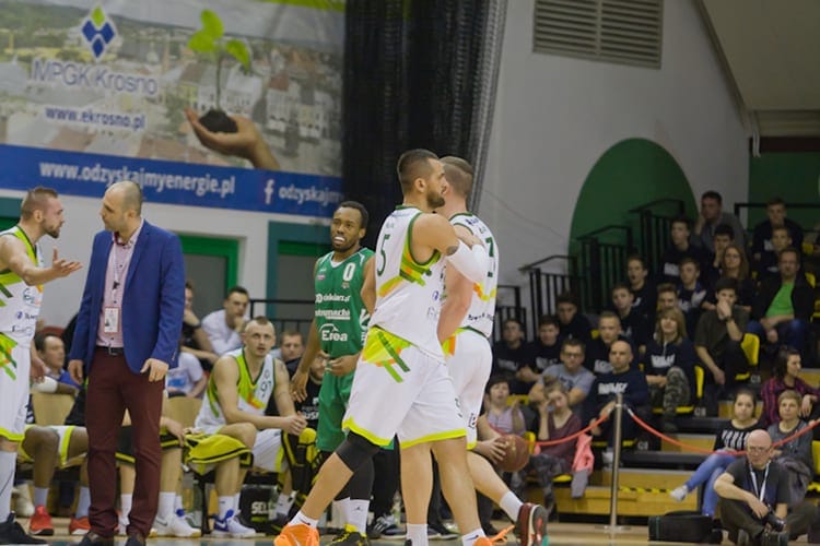 Miasto Szkła Krosno - Stelmet BC Zielona Góra 57:75