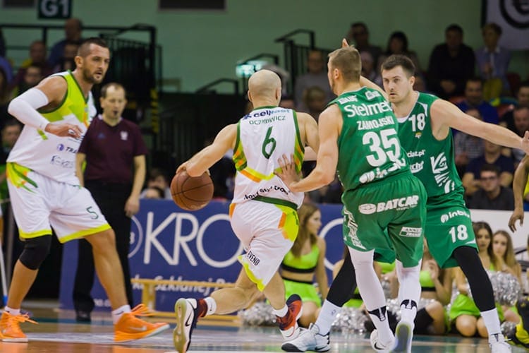 Miasto Szkła Krosno - Stelmet BC Zielona Góra 57:75