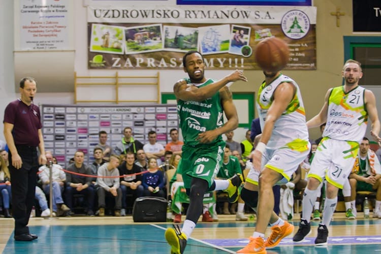 Miasto Szkła Krosno - Stelmet BC Zielona Góra 57:75