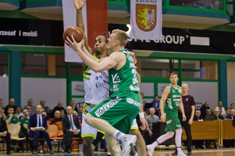 Miasto Szkła Krosno - Stelmet BC Zielona Góra 57:75