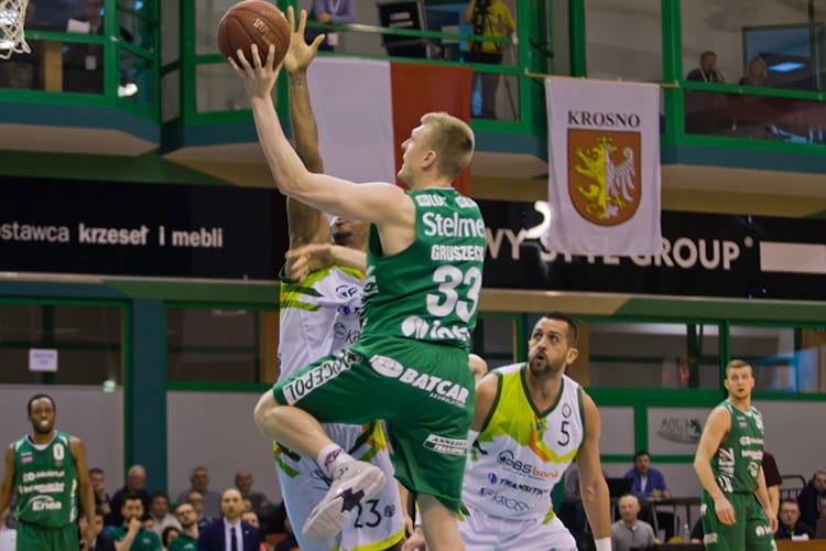 Miasto Szkła Krosno - Stelmet BC Zielona Góra 57:75