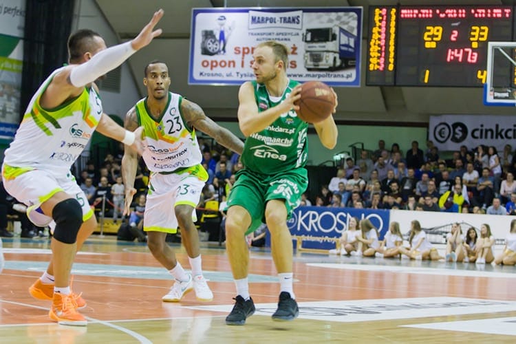 Miasto Szkła Krosno - Stelmet BC Zielona Góra 57:75